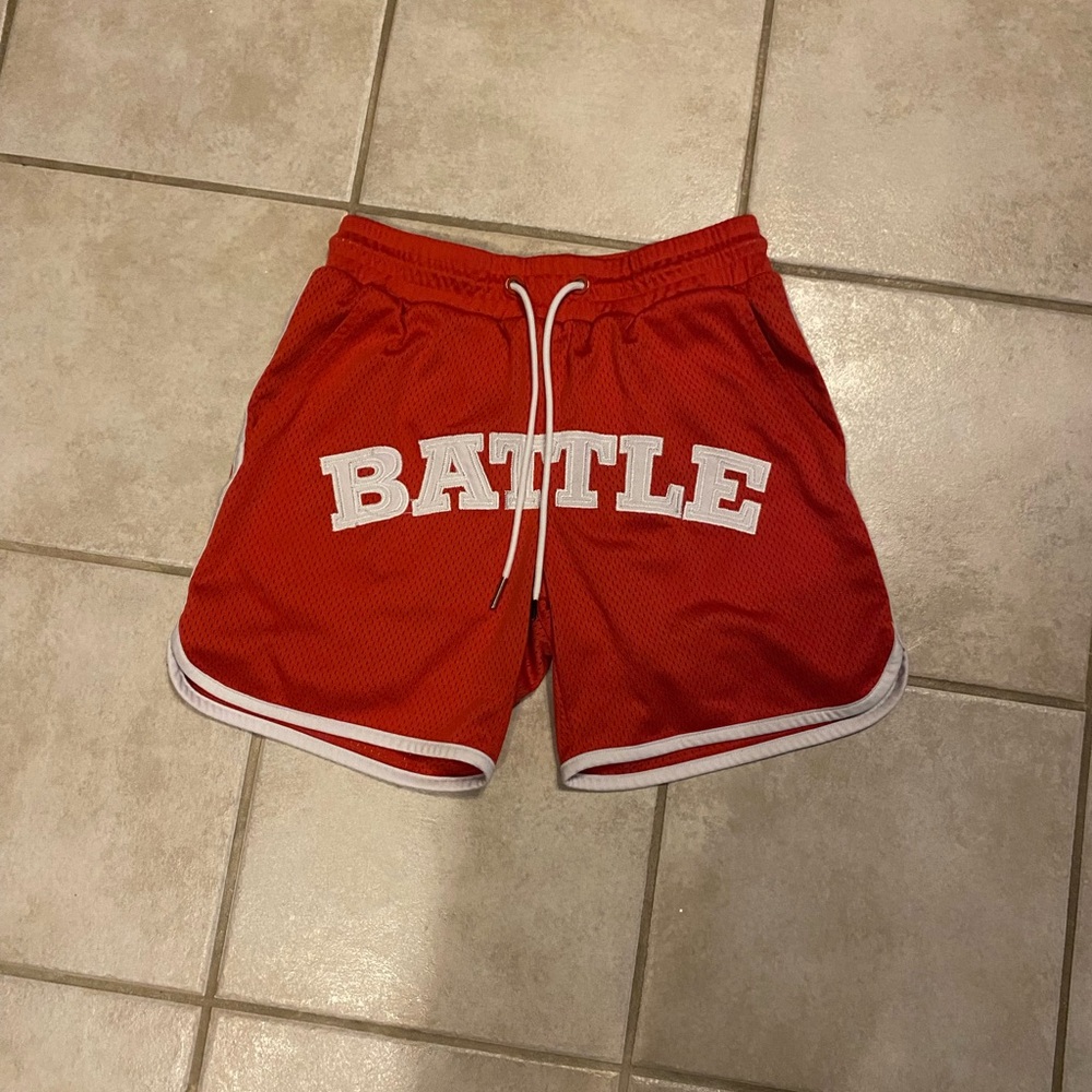 Red Men's Shorts